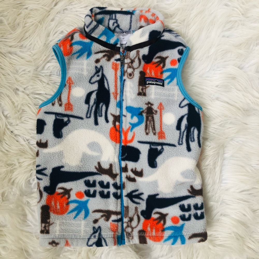 4T fleece vest